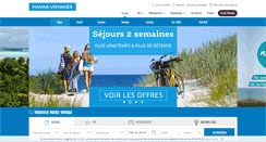 Desktop Screenshot of havas-voyages.fr