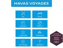 Tablet Screenshot of havas-voyages.fr